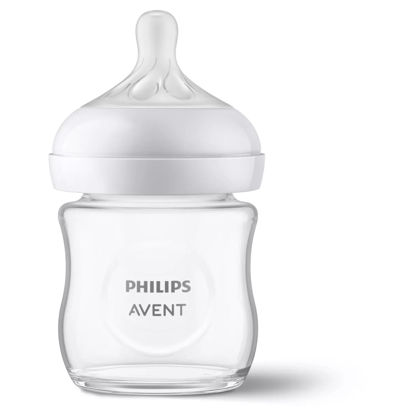 Εικόνα της PHILIPS AVENT Mπιμπερό Natural Response 0m+ 120ml Γυάλινο