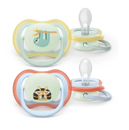 Εικόνα της Avent Philips Ultra Air Nighttime Ορθοδοντική Πιπίλα Σιλικόνης  0-6m 2τμχ