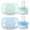 Εικόνα της Philips Avent Ultra Start Σετ Σιλικονούχες Πιπίλες Για 0-2 Μηνών Light Green / Light Blue