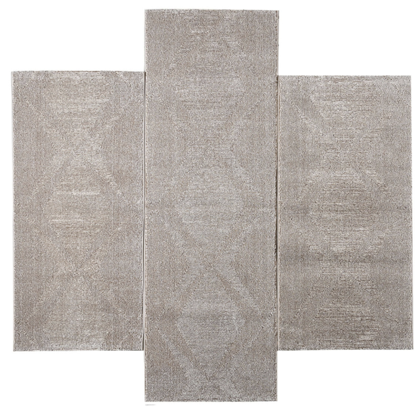 Εικόνα της Σετ Κρεβατοκάμαρας (3τμχ) Petra Stone 1040 Brown/L.Beige