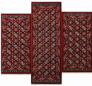 Εικόνα της Σετ Κρεβατοκάμαρας (3τμχ) Kazak Oriental 865 Bordo
