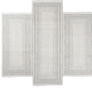 Εικόνα της Σετ Κρεβατοκάμαρας (3τμχ) Platinum 6814 Beige/Grey