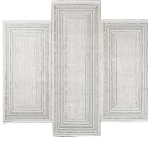 Εικόνα της Σετ Κρεβατοκάμαρας (3τμχ) Platinum 6814 Beige/Grey