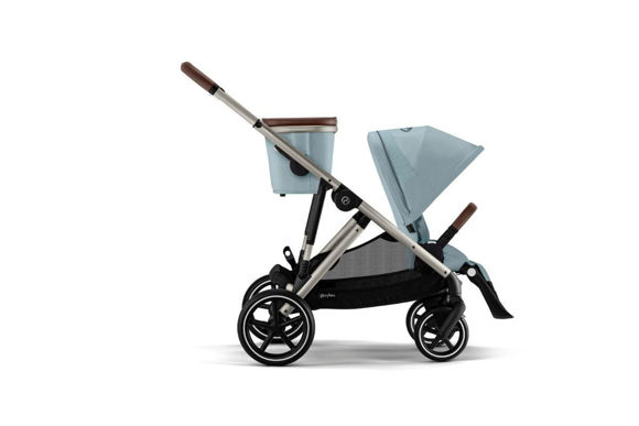 Εικόνα της Cybex Gazelle S Βρεφικό Καρότσι TPE Stormy Blue | light blue