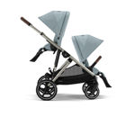 Εικόνα της Cybex Gazelle S Βρεφικό Καρότσι TPE Stormy Blue | light blue