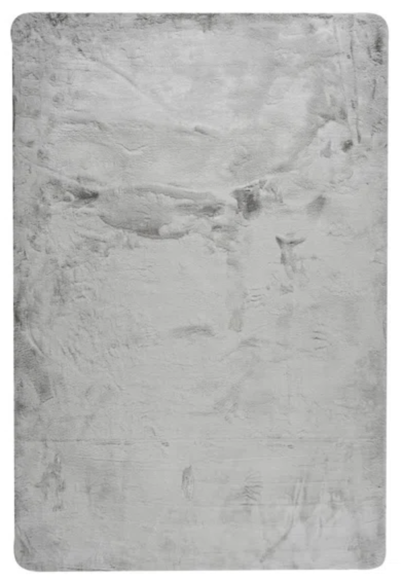 Εικόνα της Χαλί Γούνινο  Rabbit Fur Foam Silver 165x230