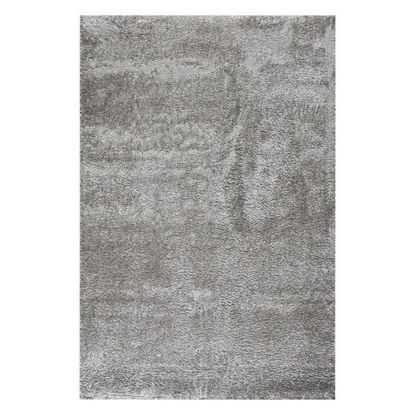 Εικόνα της Χαλί Satin Shaggy Grey 165x230