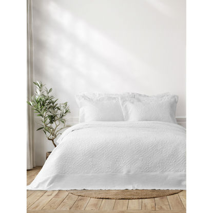 Εικόνα της Nima Home Σετ Κουβερλί 240x260 King Size  Always White