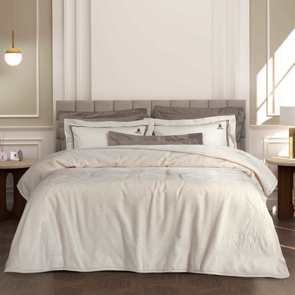 Εικόνα της GREENWICH POLO CLUB ΚΟΥΒΕΡΤΑ VELOUR ΥΠΕΡΔΙΠΛH ESSENTIAL 3441