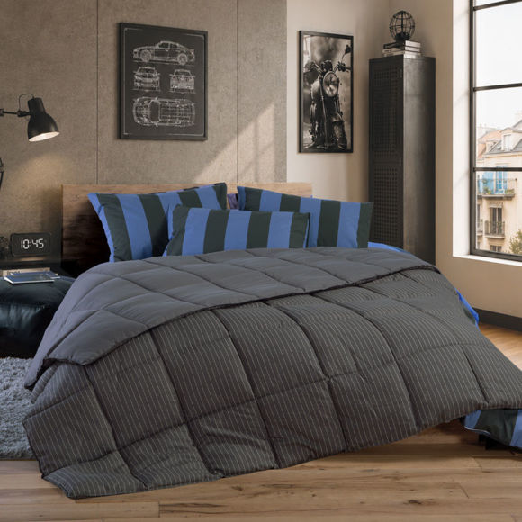 Εικόνα της Πάπλωμα Υπέρδιπλο Chroma Night Grey  240x220