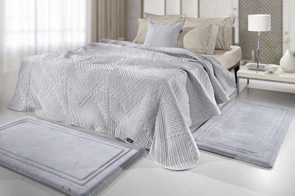 Εικόνα της Σετ 3τμχ Χαλί Softy Silver Guy Laroche