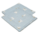 Εικόνα της 2 Pack Bamboo Μικρές Μουσελίνες Bebe Mignon Blue