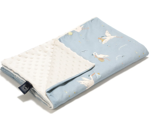 Εικόνα της Λεπτή Κουβέρτα Bebe Mignon Blue 80x110