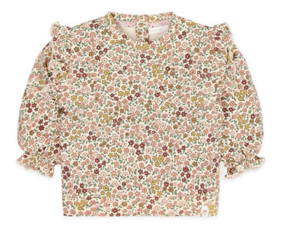 Εικόνα της Φούτερ λεπτό με βολάν Safari Flowers - Νο 86 (12-18 μηνών)