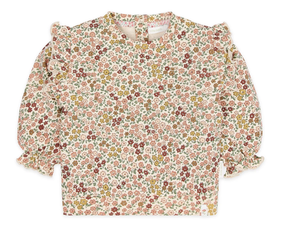 Εικόνα της Φούτερ λεπτό με βολάν Safari Flowers - Νο 74 (6-9 μηνών)