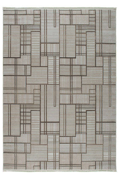 Εικόνα της Χαλί Natural LZ 486 Cream-Brown 200x290