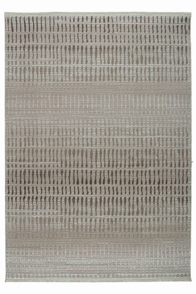 Εικόνα της Χαλί Natural LZ495 Cream-Brown 200x250