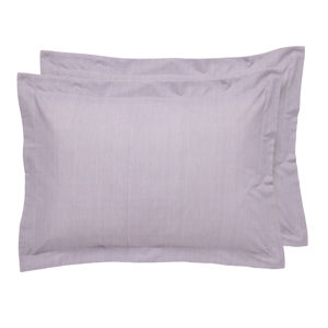 Εικόνα της DAS HOME ΖΕΥΓΟΣ ΜΑΞΙΛΑΡΟΘΗΚΕΣ CASUAL LILAC 5449