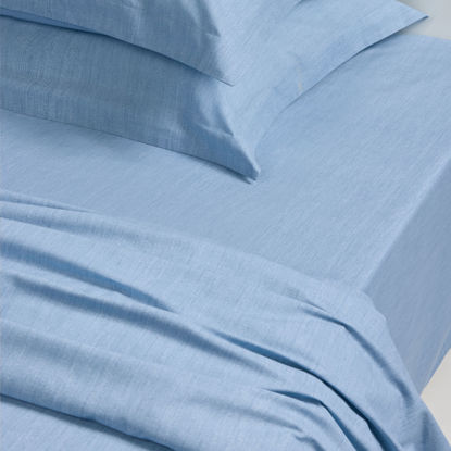Εικόνα της DAS HOME ΠΑΠΛΩΜΑΤΟΘΗΚΗ ΜΟΝΗ 160X240 CASUAL BLUE 5447