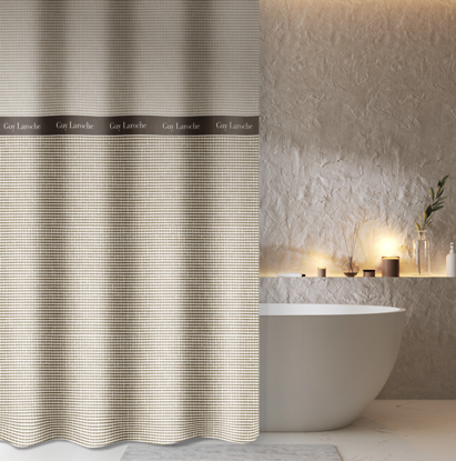 Εικόνα της Κουρτίνα Μπάνιου Atelier Natural 180x185 Guy Laroche