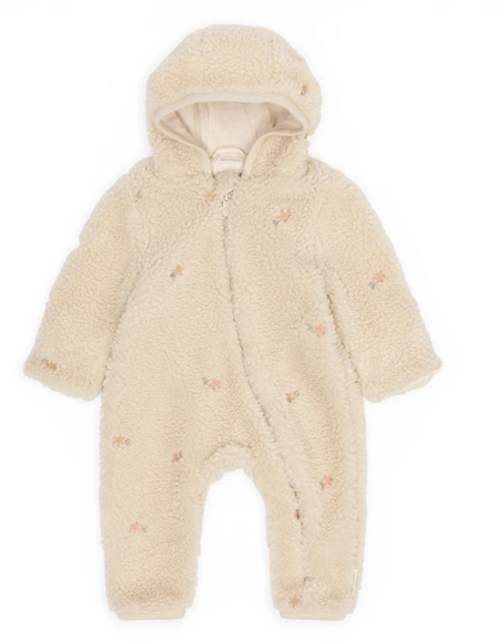 Εικόνα της Ολόσωμο φορμάκι εξόδου teddy Sand Flowers  Νο 62/68