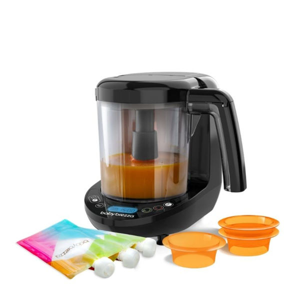 Εικόνα της Baby Brezza Food Maker Deluxe Ατμομάγειρας-Μπλέντερ 3-σε-1 Black