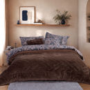 Εικόνα της Κουβερτοπάπλωμα Υπέρδιπλο Alice 240x220 Brown