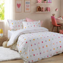 Εικόνα της Σετ Σεντόνια Παιδικά Μονά Dots Ecru 170x260