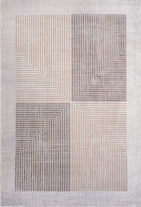 Εικόνα της XAΛΙ VELVET 8278 BEIGE/WHITE 200X290