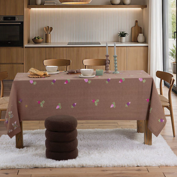 Εικόνα της Τραπεζομάντηλο Αλέκιαστο Radish 140x180