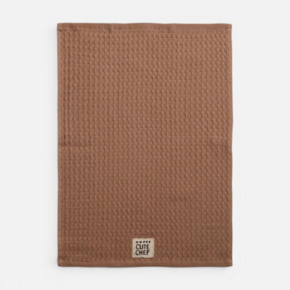 Εικόνα της Ποτηρόπανο Cute Chef 45x68 Brown