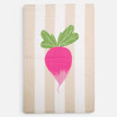 Εικόνα της Ποτηρόπανο Βελουτέ Radish 40x60 Ecru