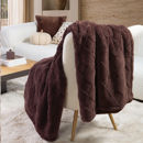 Εικόνα της Κουβερτάκι Καναπέ Mizenie 130x180 Brown