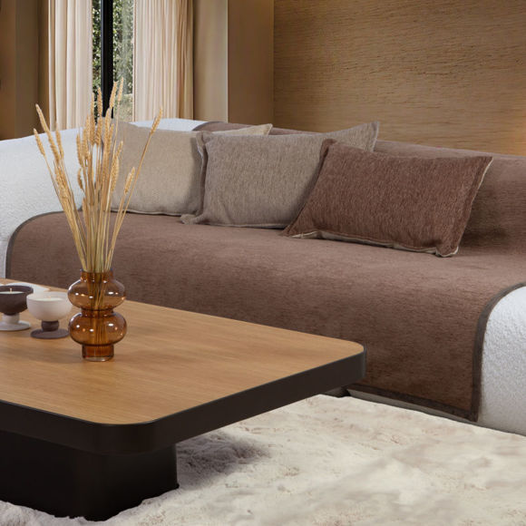 Εικόνα της Ριχτάρι Διθέσιου Καναπέ Tanger 26 180x250 Brown/Ecru