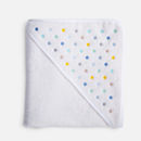 Εικόνα της Κάπα Βρεφική Dots 75x75 Ecru/Blue