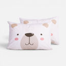 Εικόνα της Μαξιλαροθήκη Happy Bear 52x72