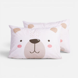 Εικόνα της Μαξιλαροθήκη Happy Bear 52x72