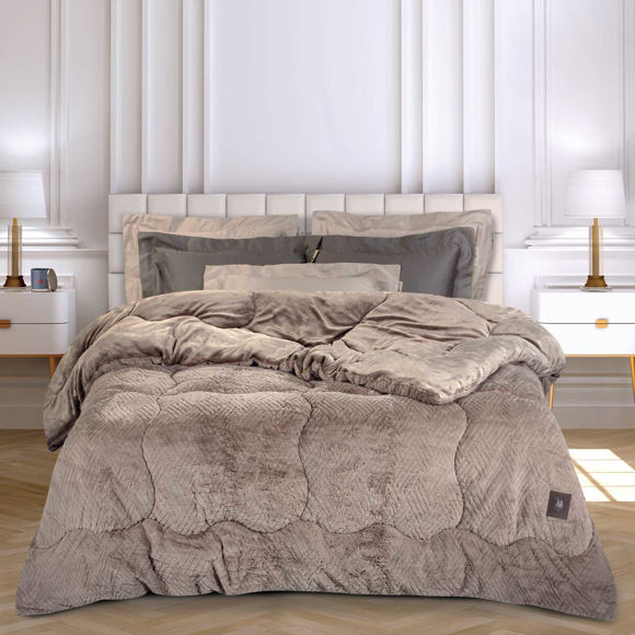 Εικόνα της GREENWICH POLO CLUB ΚΟΥΒΕΡΤΟΠΑΠΛΩΜΑ RABBIT FAUX FUR KING ESSENTIAL 240X250  3953