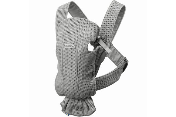 Εικόνα της BabyBjörn Μάρσιπος Mini 3D Mesh, Grey