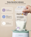 Εικόνα της Momcozy Σακουλάκια Αποθήκευσης Μητρικού Γάλακτος 180ml 50τμχ
