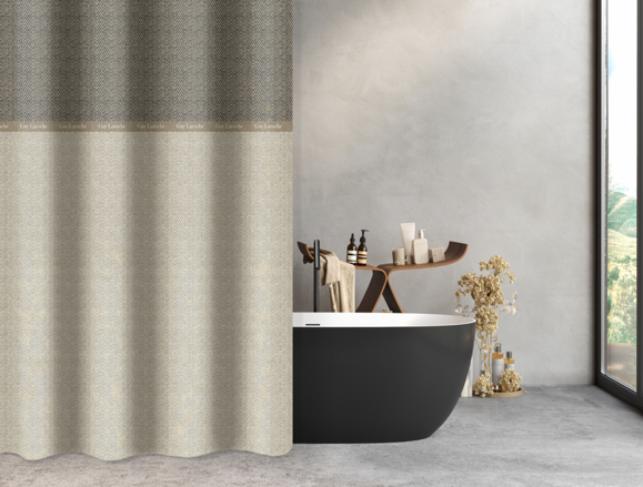 Εικόνα της Κουρτίνα Μπάνιου Alezia Cashmere 180x185 Guy Laroche