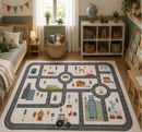 Εικόνα της Παιδικό Χαλί (160x230) Polcarpet Kiddo Town