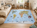 Εικόνα της Παιδικό Χαλί (160x230) Polcarpet Kiddo Map