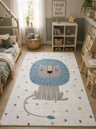 Εικόνα της Παιδικό Χαλί (160x230) Polcarpet Kiddo Lion