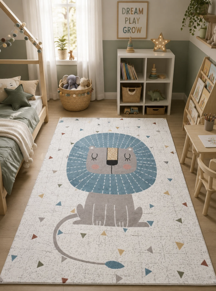 Εικόνα της Παιδικό Χαλί (160x230) Polcarpet Kiddo Lion