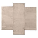 Εικόνα της Σετ Κρεβατοκάμαρας (3τμχ) Pol Rugs & Mats Como Beige
