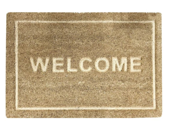 Εικόνα της Πατάκι Εισόδου (40x60) Pol Rugs & Mats Ibiza Welcome Embossed