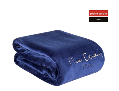 Εικόνα της ΚΟΥΒΕΡΤΑ ΜΟΝΗ 160X220 PIERRE CARDIN NANCY 545 NAVY